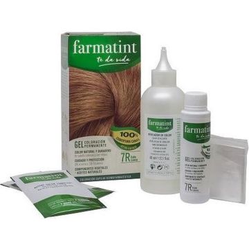 Permanent Dye Farmatint 7r-Rubio Cobrizo Gel