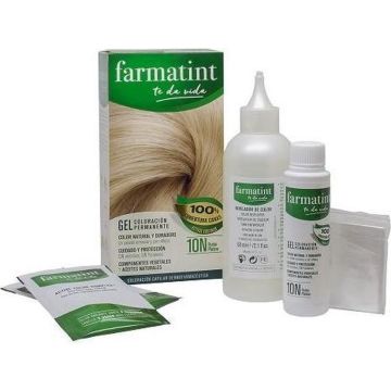 Farmatint Farmatint Gel Coloracion Permanente #10n-rubio Platino 5 U