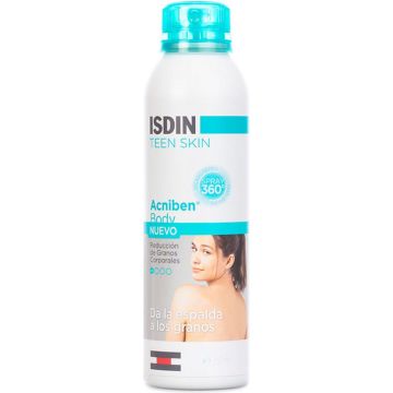 Acne-behandeling Isdin Acniben Spray Rug (150 ml)
