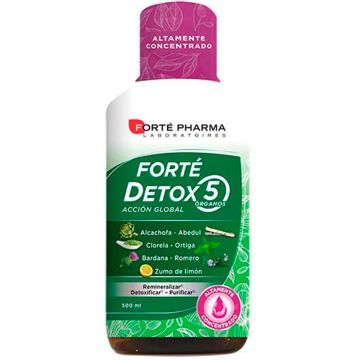 Digestive supplement Forté Pharma Forté Detox Lemon 500 ml