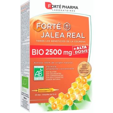 Royal jelly Forté Pharma Bio 2500 mg 20 Units