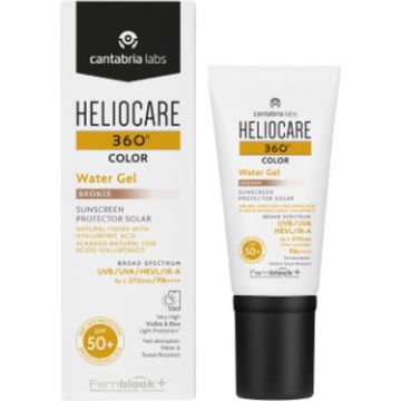 Zonnebrandcrème met Kleur Heliocare 360º Gel Bronze 50 ml Spf 50