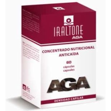 Anti-Haarverlies Kuur Iraltone Aga Capsules (60 Stuks)