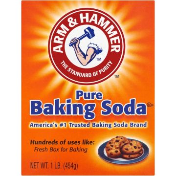 Voordeelverpakking 10 x 454 gram - Baking Soda Arm &amp; Hammer - Natriumbicarbonaat - Schoonmaak Soda - Zuiveringszout - Bicarbonaat - Baksoda - Bakpoeder - Baking Powder - Schoonmaken - Poeder - Voordeelpakket