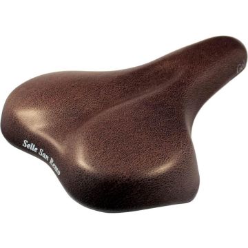 Selle San Remo Zadel Varese Gel Unisex Bruin