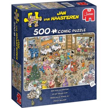 Jan van Haasteren Op Het Nieuwe Jaar! puzzel - 500 stukjes