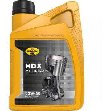 Motorolie Kroon-Oil HDX 20W-50 1L | 00201