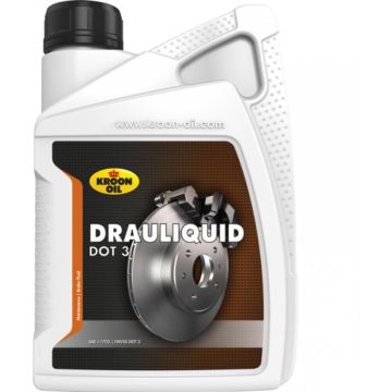 Kroon-Oil Drauliquid DOT 3 - 04205 | 1 L flacon / bus