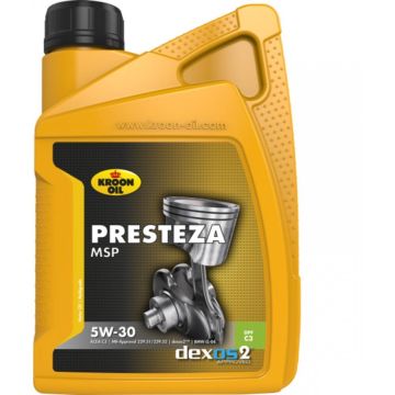 Kroon Oil Presteza MSP 5W30 - Motorolie - 1L Flacon