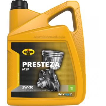 Kroon-Oil Presteza MSP 5W-30 Motorolie - 5L Can - 33229