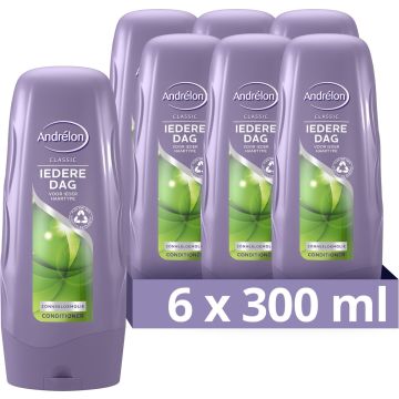 Andrélon Classic Iedere Dag Conditioner - 6 x 300 ml - Voordeelverpakking