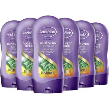 Andrélon Aloë Vera Repair Conditioner - 6 x 300ml - Voordeelverpakking