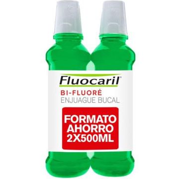 Fluocaril Mouthwash Bi Fluore 2x500ml Duo