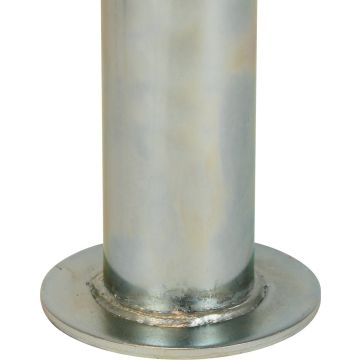 Carpoint Steunpoot Metalen Handvat 48mm Staal Zilver