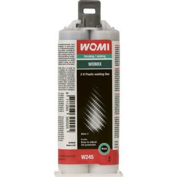 Womi Lijm W245 2k 50 Ml Zwart