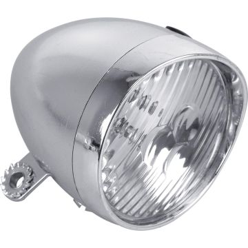 Dresco - Fietskoplamp - Classic - 3 LEDs - Chroom