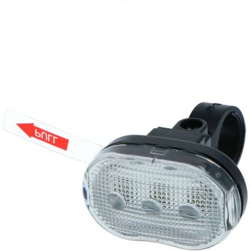 Dresco Fietsverlichting - Fietslamp Classic - LED Koplamp Zwart