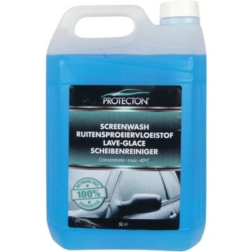 Protecton Ruitensproeiervloeistof - Antivries Ruitenvloeistof -40°C - Concentraat- 5 Liter