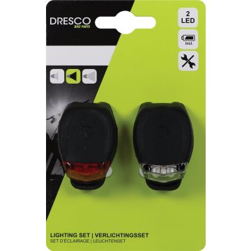 Dresco - LED - Batterij verlichtingset - Zwart