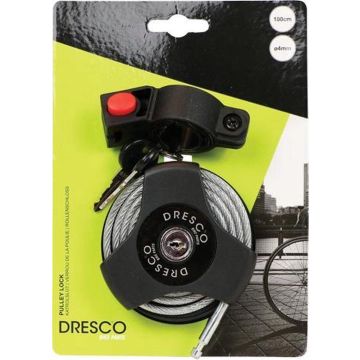 Dresco Kabel/Spiraalslot Katrol Slot 100cm ø4mm