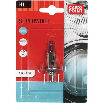 Carpoint Superwhite Autolamp H1 12V 55W