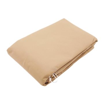 Nature - Winterhoes - 200 x Ø150cm - beige - afdekhoes - met rits