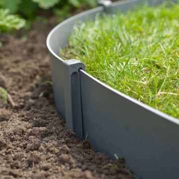 Nature - Grondpennen (10 st.) - H19,5cm - Grijs - voor borderranden