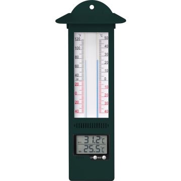 Nature - Muurthermometer - Min-Max - digitaal - thermometer