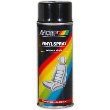 MoTip Vinyl spray 400ml - ZWART