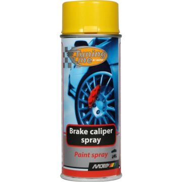 Motip remklauwlakspray geel - 400 ml.