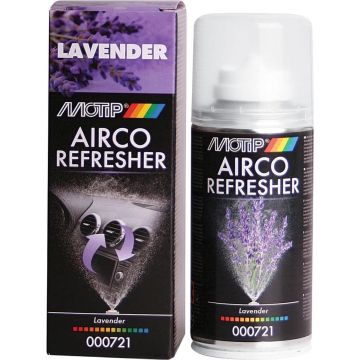 MoTip Car Care Black Airco Refresher in 150ml spuitbus - Lavender