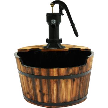 Ubbink - AcquaArte - Newcastle - waterornament - hout