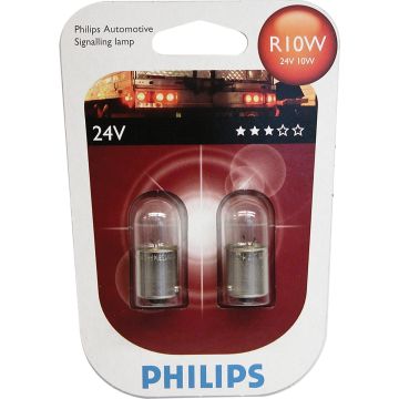 Philips Binnenverlichting R10w 24v Wit 2 Stuks