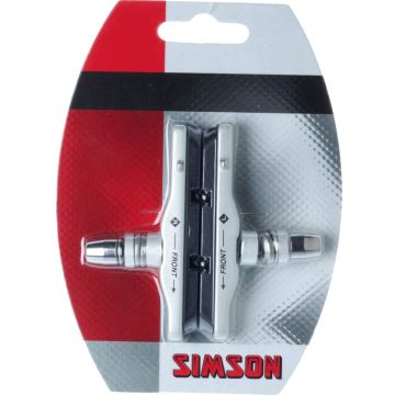 Simson Remblokken V-brake 72 Mm Zwart 2 Stuks