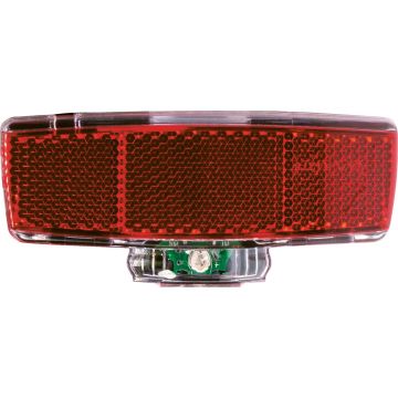 Simson Achterlicht Block Led Batterij Bagagedrager Rood