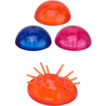 Plopper jellyfish - Kwal - Speelgoed - Uitdeelcadeau - Kinderen - multicolor - 3 stuks