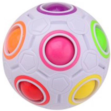 Fidget puzzel bal - Fidget Toys - Fidget cube - Speelgoed - Stress - Anti stress - Kinderen - Kunststof - Multicolor