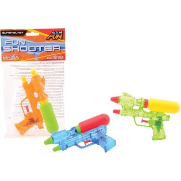 Waterpistool - Buitenspeelgoed - Waterspeelgoed - Watergeweer - Waterpistooltjes - 16 cm - multicolor