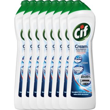 Cif Original Cream - 8 x 500 ml - Schuurmiddel - Voordeelverpakking