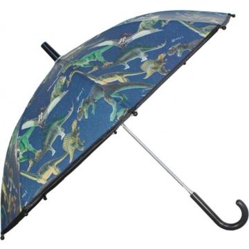 Vadabag Skooter Don't Worry About Rain - Paraplu - Blauw - Dino