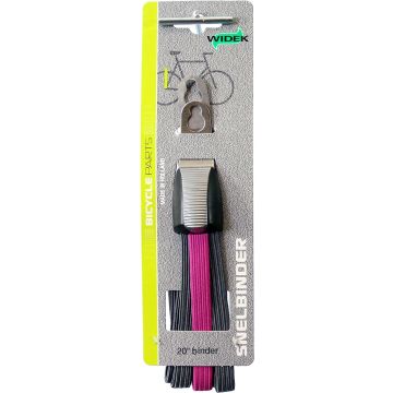 Widek triobinder grijs/roze 20 inch