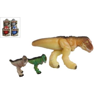 Dinoworld Groei-ei Xl Dinosaurus Junior 20 Cm - Assorti