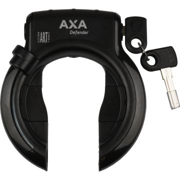 AXA Defender - Veiligheidsslot - Spatbord bevestiging - Mat Zwart/Metalic Zwart