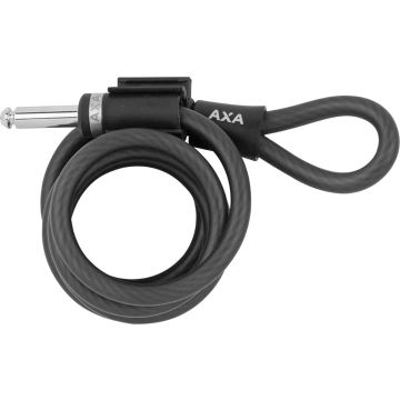 AXA Newton PI 150/10 - Insteekkabel - Kabelslot - Combineren met Ringslot - 150 cm lang - diameter 10 mm - Zwart