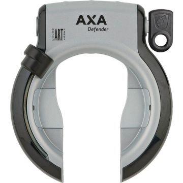 AXA Defender – ART 2 sterren keurmerk - Frameslot - Met plug-in mogelijkheid - Zilver-Zwart