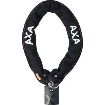 AXA Newton Promoto + 4 Kettingslot - ART 4 Slot voor Scooters - Extra Dikke Schakels – Hangslot - 130 cm – 10,5 mm - Zwart