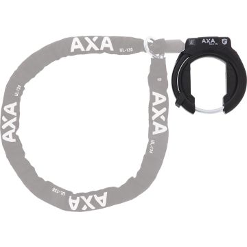 AXA Block XXL - Ringslot voor fietsen met brede banden - ART 2 sterren keurmerk – Frameslot - Met plug-in mogelijkheid - Zwart