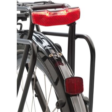 Axa Achterlicht Blueline 80 Mm Led Naafdynamo/fietsaccu Rood