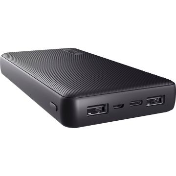 Trust Primo Eco - Powerbank - 20.000 mAh - USB A/USB C - Zwart