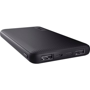 Trust Primo Eco - Powerbank - 10.000 mAh - USB A/USB C - Zwart